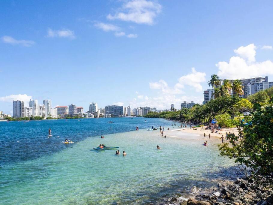 דירות סן חואן Comfy & Bright Apt @ Calle Loiza - Walk To Beach / Calle Loiza Abajo -N מראה חיצוני תמונה